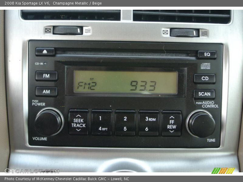 Champagne Metallic / Beige 2008 Kia Sportage LX V6