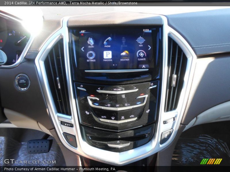 Terra Mocha Metallic / Shale/Brownstone 2014 Cadillac SRX Performance AWD