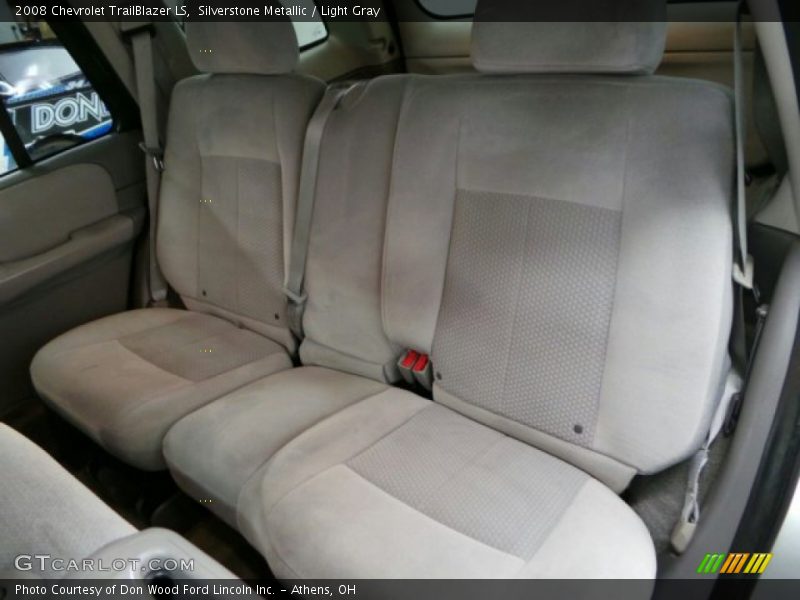 Silverstone Metallic / Light Gray 2008 Chevrolet TrailBlazer LS