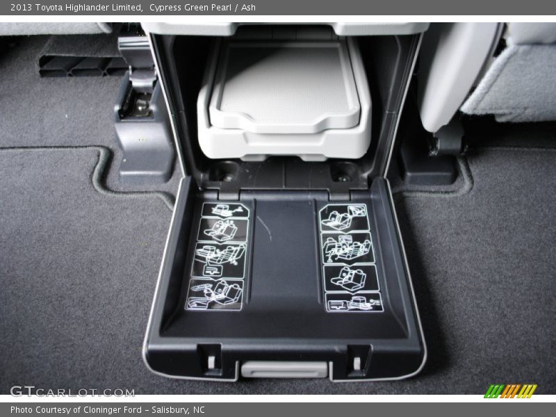 Cypress Green Pearl / Ash 2013 Toyota Highlander Limited