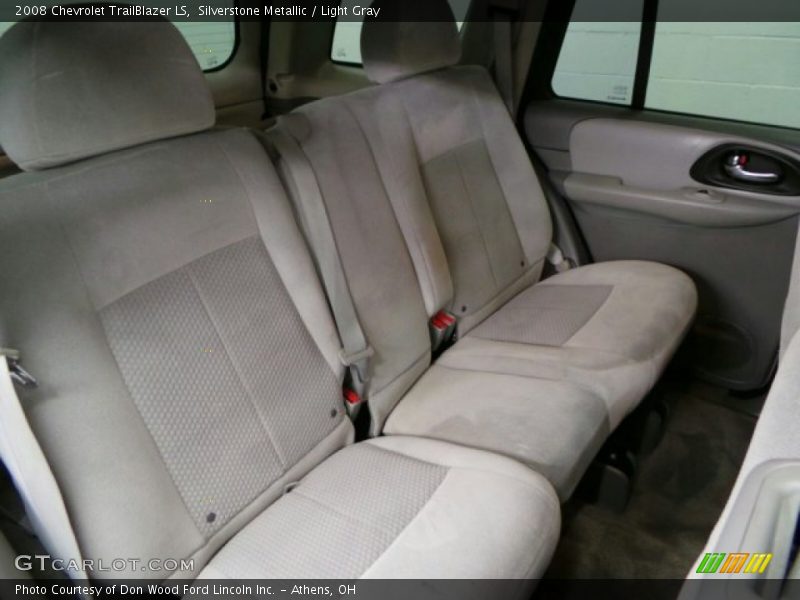 Silverstone Metallic / Light Gray 2008 Chevrolet TrailBlazer LS