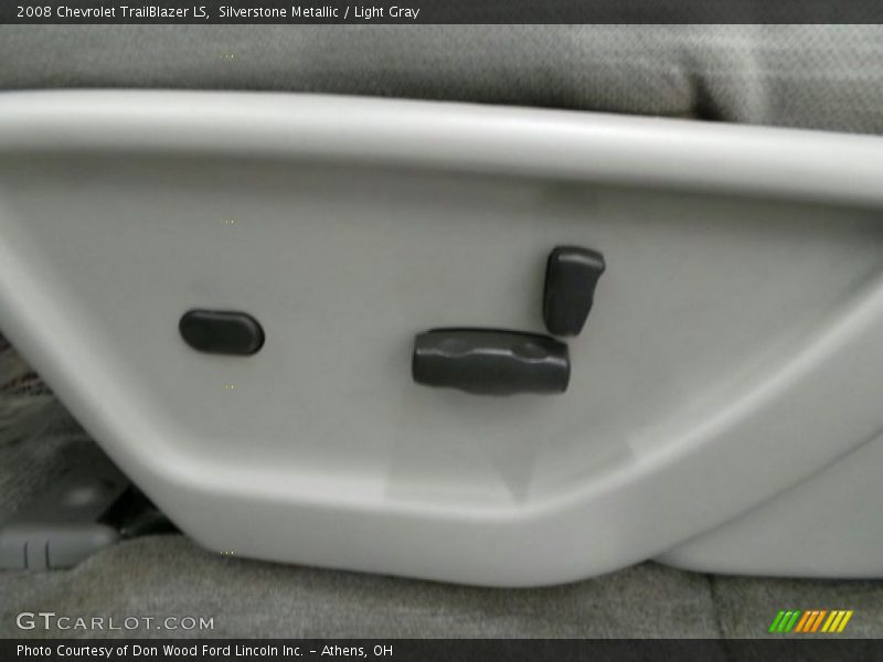 Silverstone Metallic / Light Gray 2008 Chevrolet TrailBlazer LS