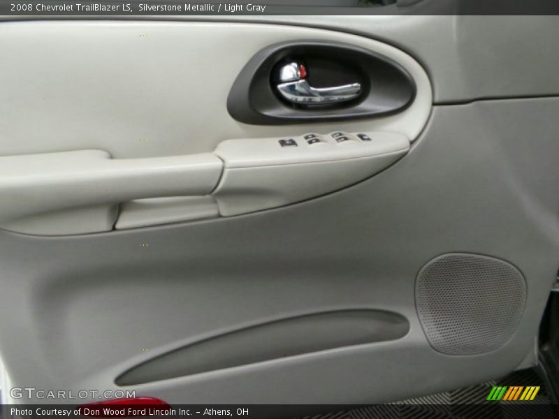 Silverstone Metallic / Light Gray 2008 Chevrolet TrailBlazer LS