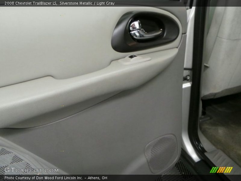 Silverstone Metallic / Light Gray 2008 Chevrolet TrailBlazer LS