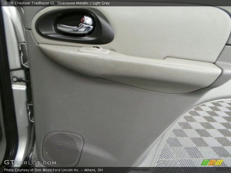 Silverstone Metallic / Light Gray 2008 Chevrolet TrailBlazer LS