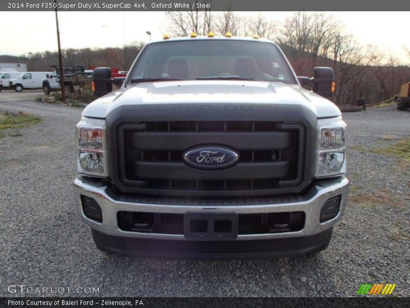 Oxford White / Steel 2014 Ford F350 Super Duty XL SuperCab 4x4