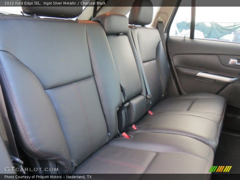 Ingot Silver Metallic / Charcoal Black 2013 Ford Edge SEL