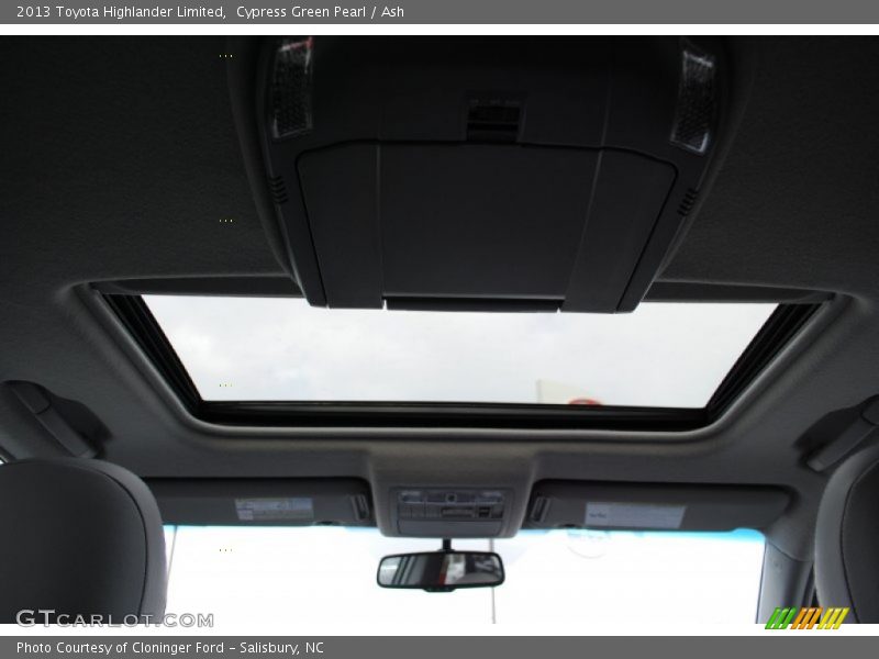 Cypress Green Pearl / Ash 2013 Toyota Highlander Limited