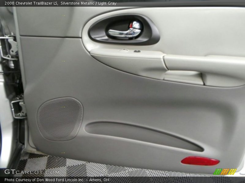 Silverstone Metallic / Light Gray 2008 Chevrolet TrailBlazer LS