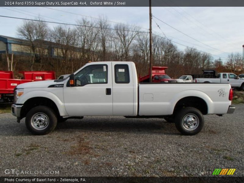 Oxford White / Steel 2014 Ford F350 Super Duty XL SuperCab 4x4