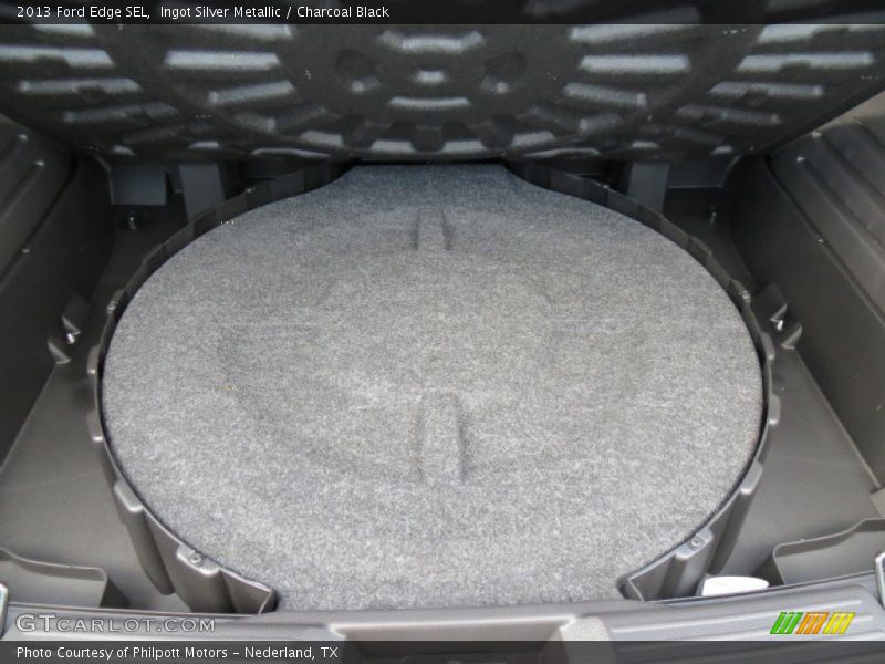 Ingot Silver Metallic / Charcoal Black 2013 Ford Edge SEL