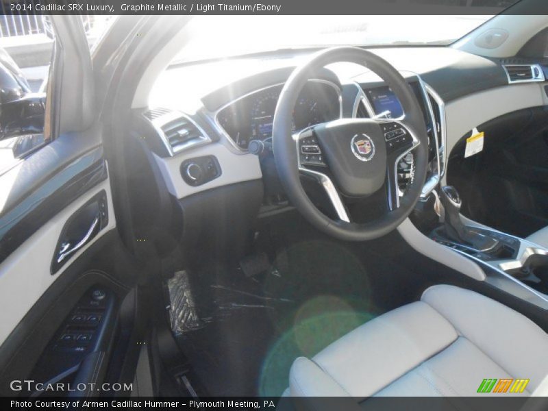 Graphite Metallic / Light Titanium/Ebony 2014 Cadillac SRX Luxury