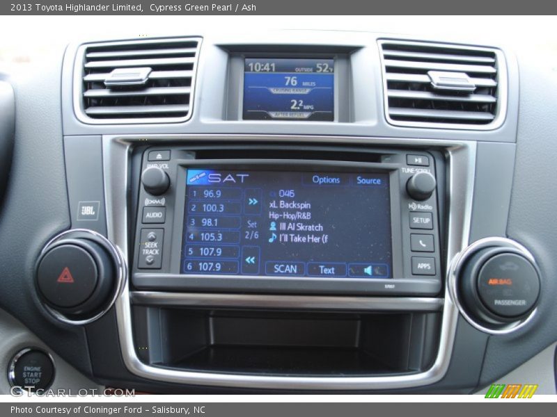 Cypress Green Pearl / Ash 2013 Toyota Highlander Limited