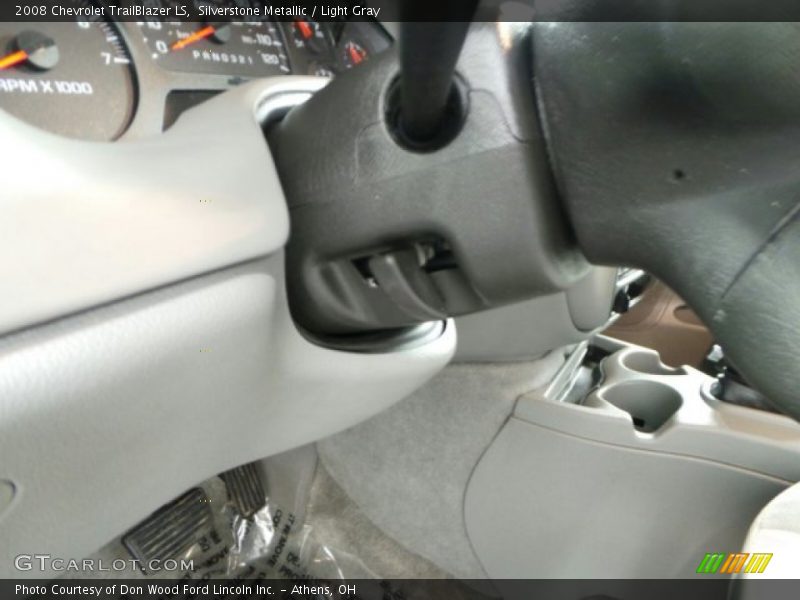 Silverstone Metallic / Light Gray 2008 Chevrolet TrailBlazer LS
