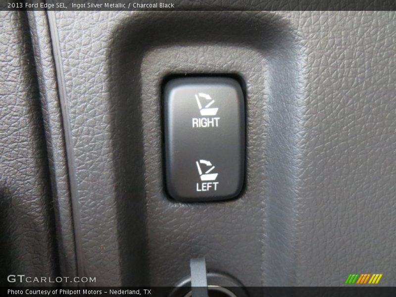 Ingot Silver Metallic / Charcoal Black 2013 Ford Edge SEL