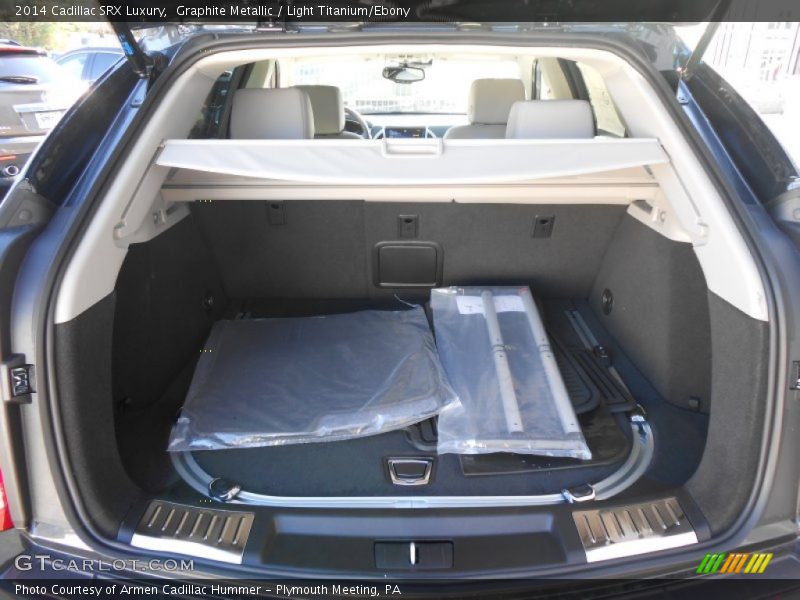 Graphite Metallic / Light Titanium/Ebony 2014 Cadillac SRX Luxury