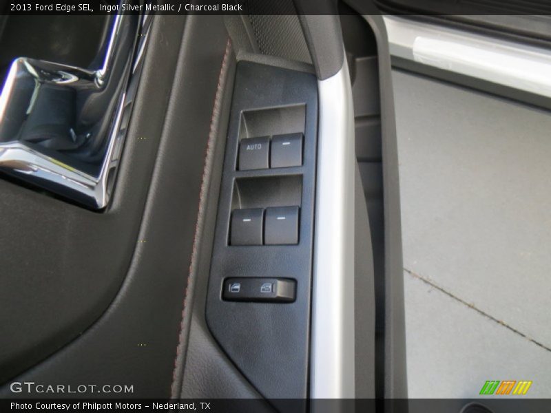 Ingot Silver Metallic / Charcoal Black 2013 Ford Edge SEL