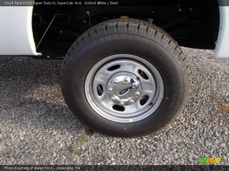 Oxford White / Steel 2014 Ford F350 Super Duty XL SuperCab 4x4