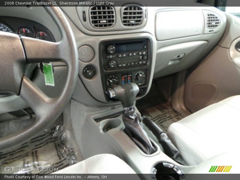 Silverstone Metallic / Light Gray 2008 Chevrolet TrailBlazer LS