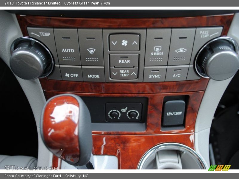 Cypress Green Pearl / Ash 2013 Toyota Highlander Limited