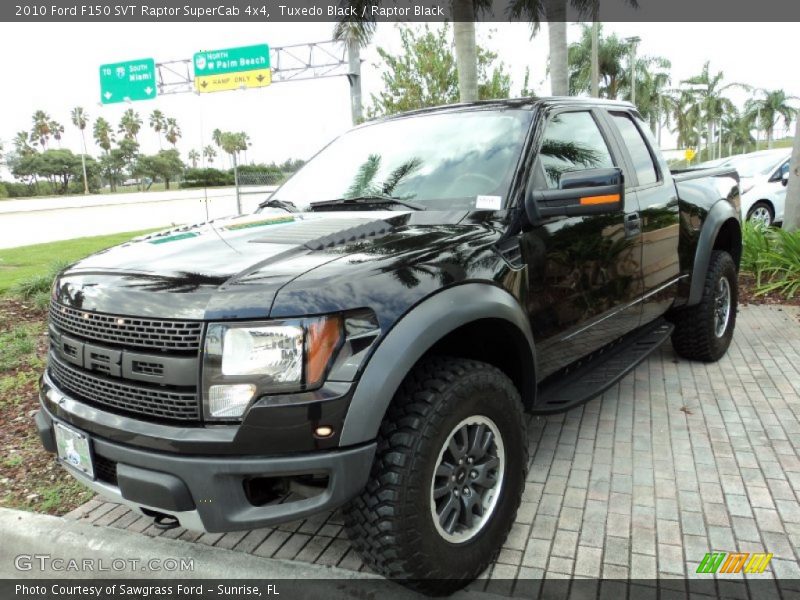 Tuxedo Black / Raptor Black 2010 Ford F150 SVT Raptor SuperCab 4x4