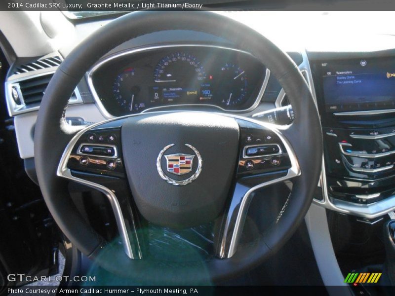 Graphite Metallic / Light Titanium/Ebony 2014 Cadillac SRX Luxury