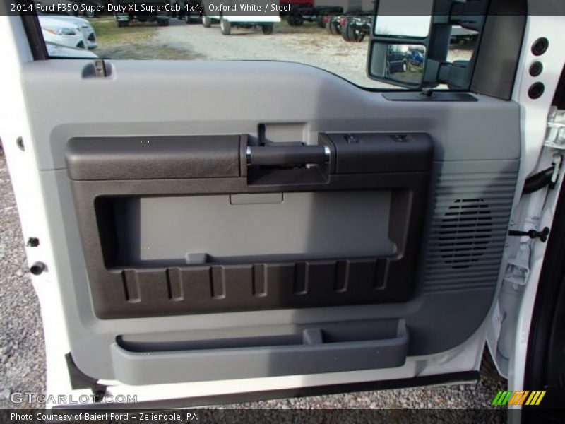 Oxford White / Steel 2014 Ford F350 Super Duty XL SuperCab 4x4