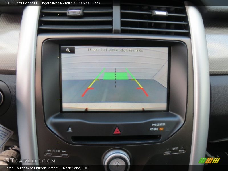 Ingot Silver Metallic / Charcoal Black 2013 Ford Edge SEL