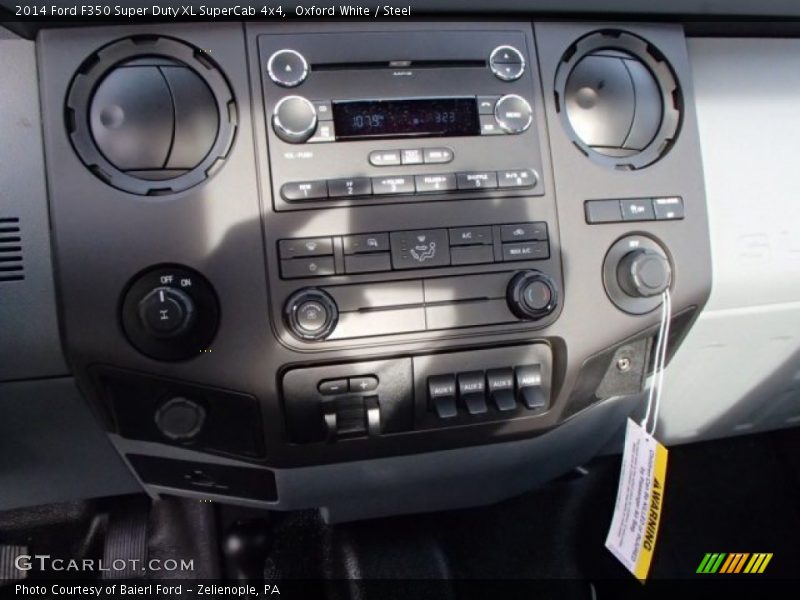 Oxford White / Steel 2014 Ford F350 Super Duty XL SuperCab 4x4