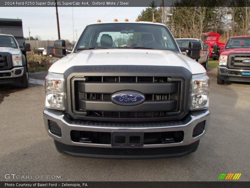 Oxford White / Steel 2014 Ford F250 Super Duty XL SuperCab 4x4