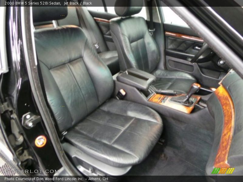  2000 5 Series 528i Sedan Black Interior