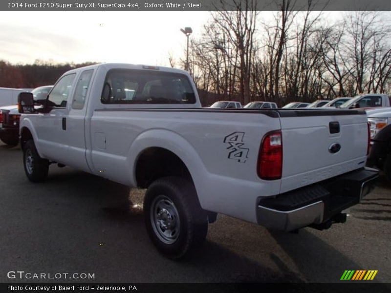 Oxford White / Steel 2014 Ford F250 Super Duty XL SuperCab 4x4