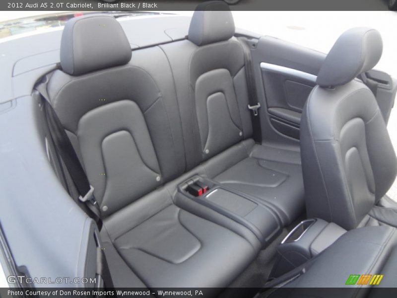 Rear Seat of 2012 A5 2.0T Cabriolet