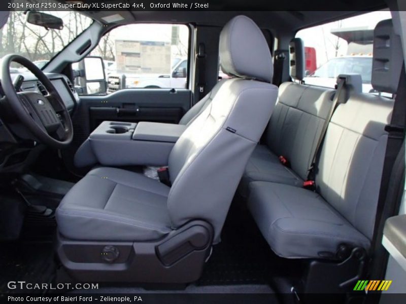 Oxford White / Steel 2014 Ford F250 Super Duty XL SuperCab 4x4