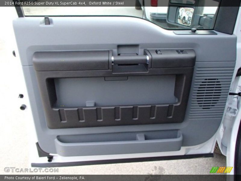 Oxford White / Steel 2014 Ford F250 Super Duty XL SuperCab 4x4