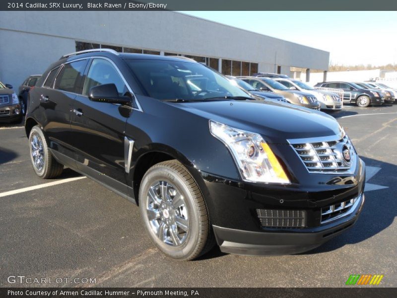 Black Raven / Ebony/Ebony 2014 Cadillac SRX Luxury