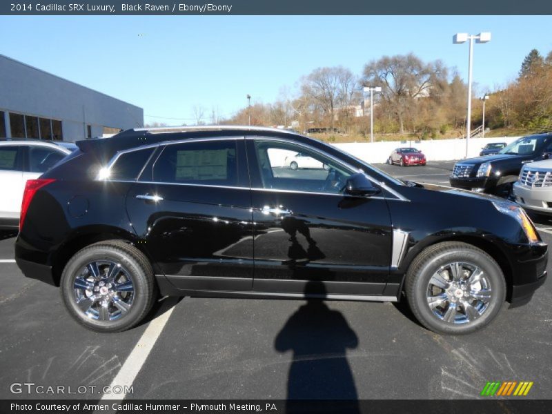 Black Raven / Ebony/Ebony 2014 Cadillac SRX Luxury