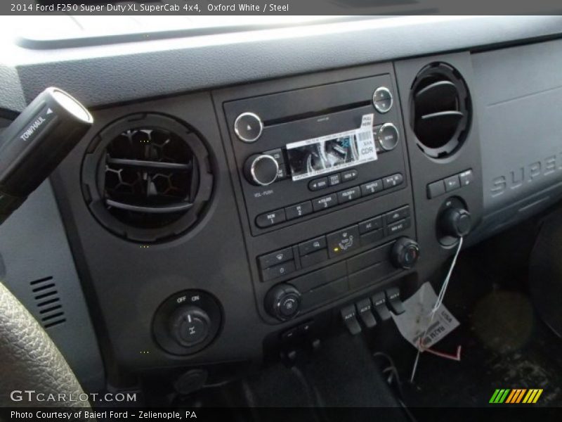 Oxford White / Steel 2014 Ford F250 Super Duty XL SuperCab 4x4