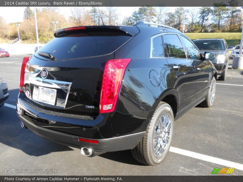 Black Raven / Ebony/Ebony 2014 Cadillac SRX Luxury