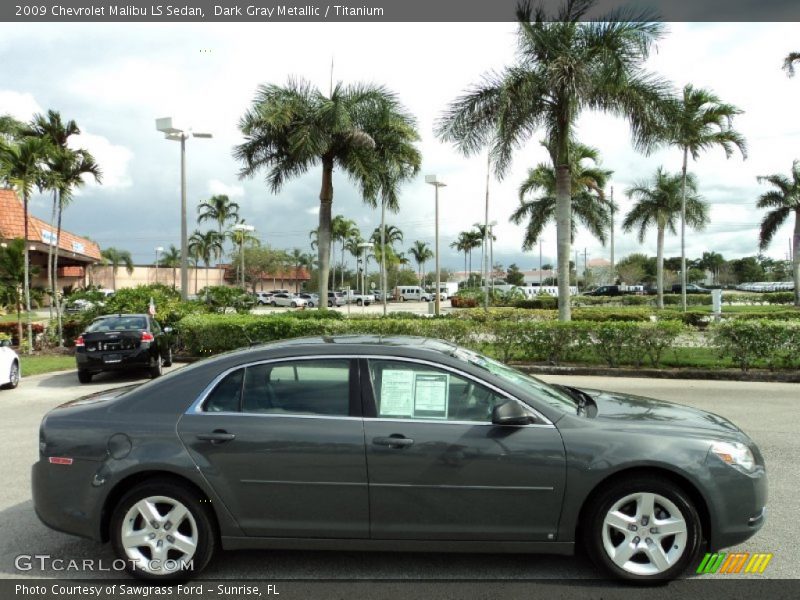  2009 Malibu LS Sedan Dark Gray Metallic