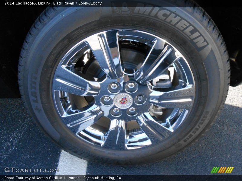 Black Raven / Ebony/Ebony 2014 Cadillac SRX Luxury