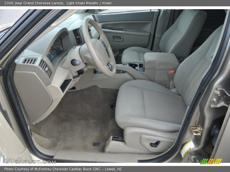 Light Khaki Metallic / Khaki 2006 Jeep Grand Cherokee Laredo
