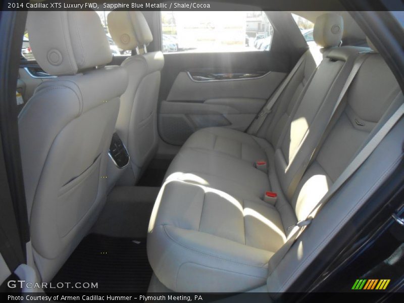 Sapphire Blue Metallic / Shale/Cocoa 2014 Cadillac XTS Luxury FWD