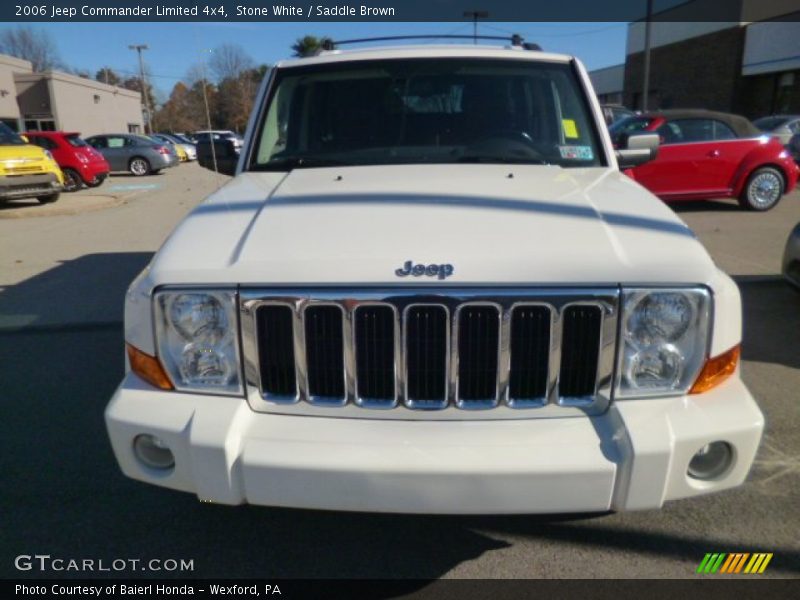 Stone White / Saddle Brown 2006 Jeep Commander Limited 4x4