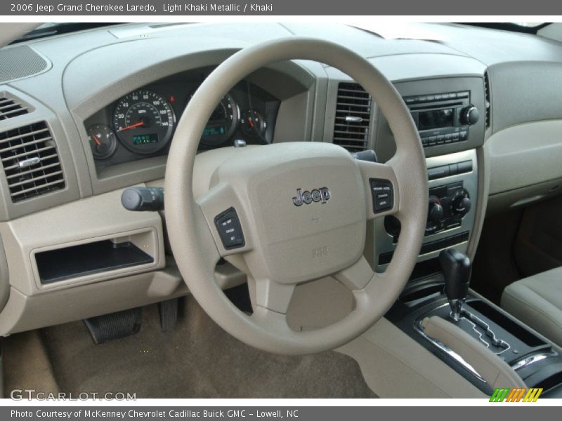 Light Khaki Metallic / Khaki 2006 Jeep Grand Cherokee Laredo