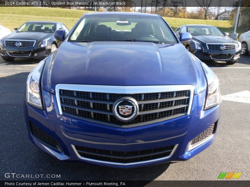 Opulent Blue Metallic / Jet Black/Jet Black 2014 Cadillac ATS 2.5L