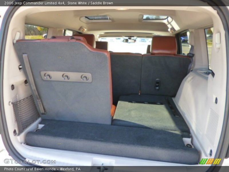 Stone White / Saddle Brown 2006 Jeep Commander Limited 4x4
