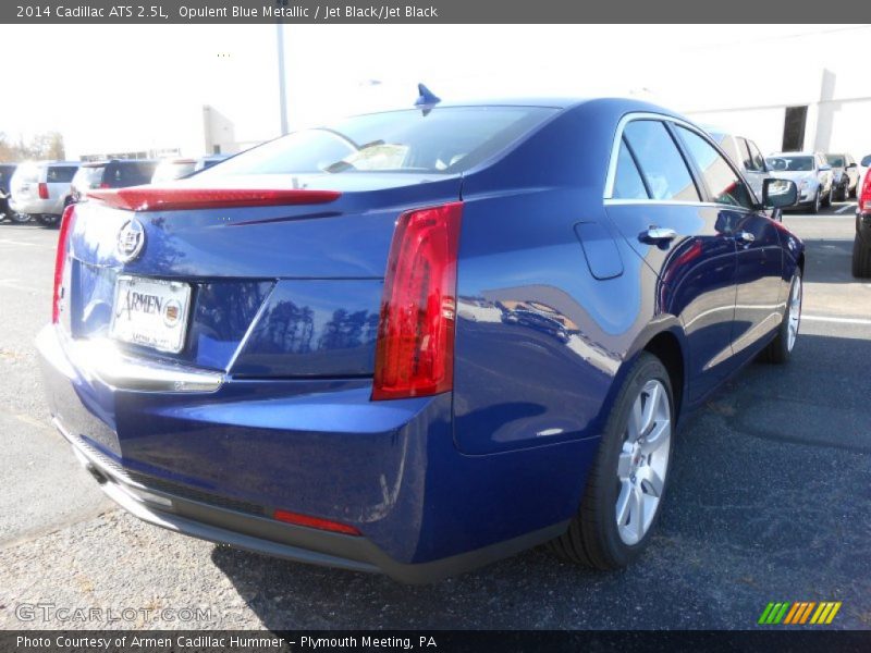 Opulent Blue Metallic / Jet Black/Jet Black 2014 Cadillac ATS 2.5L