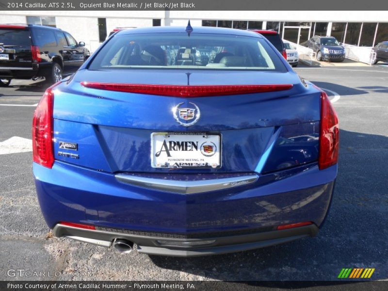Opulent Blue Metallic / Jet Black/Jet Black 2014 Cadillac ATS 2.5L