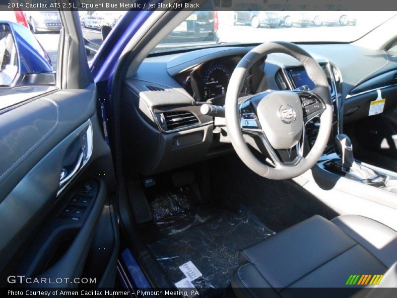 Opulent Blue Metallic / Jet Black/Jet Black 2014 Cadillac ATS 2.5L